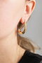 Heliophilia Silver Pendientes Gld - Aykup Dorados con Circonio